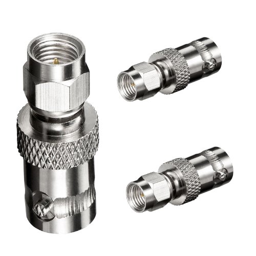 Maxima Trade Set 3 x SMA-Stecker>BNC-Buchse für RG 174/U Kabel