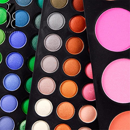 Pure Vie(TM) 183 Farben Concealer Abdeckcreme Camouflage Palette Cover Lidschatten Makeup mit Lippen Palette Lippenstift Lipgloss Lipstick - 3