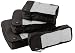 AmazonBasics Packing Cubes - Small, Medium, Large, and Slim, Black (4-Piece Set) RS.949.00