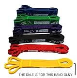 Resistencia de 2 a 7 kg. La banda mide 64 mm de ancho y 208 cm de largo. Incluye manual PDF y práctica bolsa de transporte
