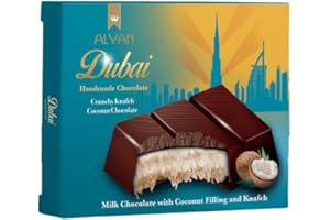 HEART FOR CARDS Dubai, cioccolato 100 g, con cioccolato, pistacchio e kadayif (capelli d'angelo) e molte altre varietà Dubai Chocolate (100 g, cocco) + adesivi Heartforcards®