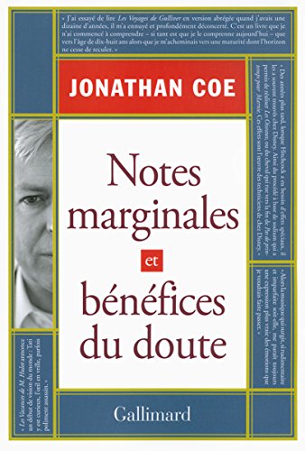 couverture de : Notes marginales et b&eacute;n&eacute;fices du doute