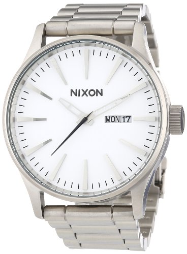 Nixon Herren-Armbanduhr XL Sentry SS Analog Quarz Edelstahl beschichtet A356100-00 Nixon Herren-Armbanduhr XL Sentry SS Analog Quarz Edelstahl beschichtet A356100-00