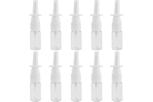 AMANDELIZABE 10 ml Nässprayflaska Tom Påfyllningsbar Sprayflaska I Plast Fin Spraydimma Parfym Eterisk Olja Transparent 8 St