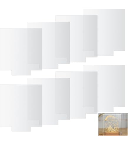 OLYCRAFT 30 Tubi Rotondi In Plastica ABS, Lunghezza 400 Mm, Barre - Foto 5