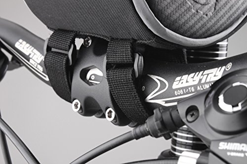 Fahrradtasche für Smartphones mit PVC-Bildschirm Fahrrad-Lenker-Tasche & Handyhalterung & wasserabweisend & Handytasche & Rennrad / Mountainbike / Cyclecross / Cross-Rad / Fahrrad-Navi-gation - 3