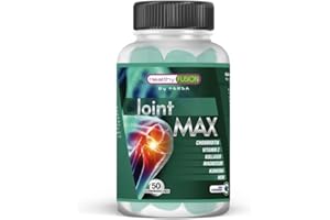 ‎HEALTHY FUSION Starke natürliche entzündungshemmende und schmerzlindernde Wirkung | Muskel- und Gelenkschutz | Regeneriert, repariert und beugt Verletzungen vor | Kurkuma, Kollagen, Magnesium, Chondroitin, MSM| 50U