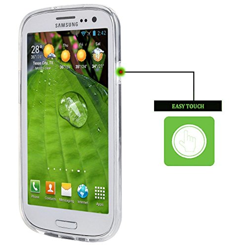 Samsung Galaxy S3   S3 Neo Funda  iVoler TPU Silicona Case Cover Dura Parachoques Carcasa Funda Bumper para Samsung Galaxy S3   S3 Neo   Ultra-delgado   Shock-Absorci  n   Anti-Ara  azos   Transparente - Garant  a Incondicional de 18 Meses