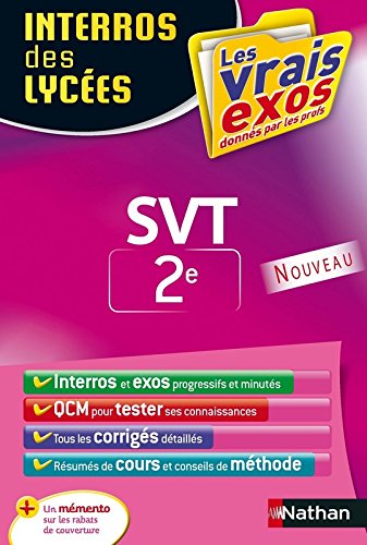 Download Interros des Lycées SVT 2de