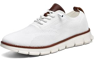 RUFONE Breeze - Zapatos Oxfords para hombre, ligeros, casuales, para caminar, cómodos, para hombre, zapatos de vestir para hombre, zapatos urbanos Breeze para hombre, zapatos de vestir de malla para hombre,