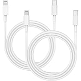 USB C to Lightning Cable 2Pack 6.6ft, Apple MFi Certified iPhone Charging Cable, USB C Fast Charging for iPhone 14/14Pro/14Pr