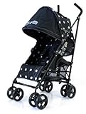 Zeta Vooom Stroller (Black Dots)