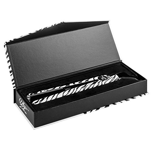 HerStyler Classic Zebra fortgeschrittenes Glätteisen 1.25 Inch Plates Flat Iron - 7
