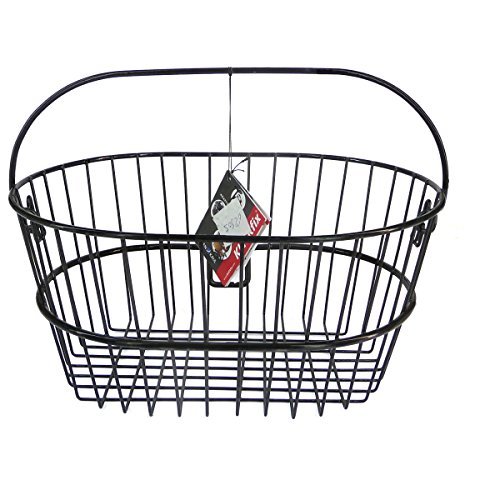 Rixen Kaul Black Wire Front Basket by Rixen & Kaul