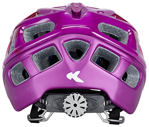 KED Kailu Helmet Kids Flower Violet 2017 mountainbike helm downhill - 2