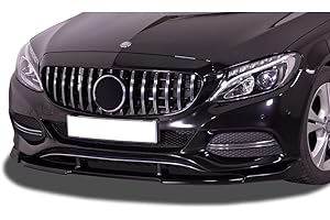 RDX Racedesign Spoiler avant Vario-X ''V2'' compatible avec Mercedes Classe-C W205 2014-2018 incl. Coupe & Estate (PU)