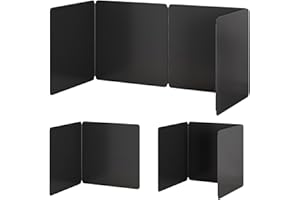 LIYI929GP Plaque Anti Projection Pour Cuisine Plaque Cuisson, Protection Anti-éclaboussures D'huile Pliable, Protection D'écran Anti-éclaboussures Sécurité Isolation, Facile À Nettoyer, Camping Barbecue