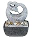 Produktbild Zimmer-Brunnen Set mit Stromstecker und Pumpe Herz Skulptur