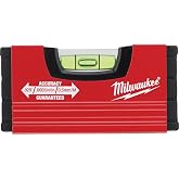 Milwaukee T4932459100 Ağır Hizmet Tipi Minibox Su Terazisi, metal