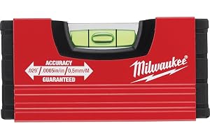 Milwaukee 4932459100 Vattenpass, Röd, 10 cm