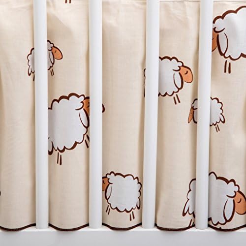 Baby cot decorative skirt dust ruffle masking flounce Designed by Dreamzzz handmade
