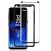 Produktbild Galaxy S8 Plus Displayschutzfolie, Xin Ge AO [mit Installation Tablett] Bubble frei einfach Installation 3D Curved S8 + gehärtetem Glas Displayschutzfolie für Samsung S8 Plus, volle Deckung, blasenfrei, kratzfest (schwarz)