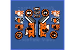 ECOSHIRT Autocollants Fox Float 34 2015 Heritage DP1088 Autocollants Autocollants Autocollants