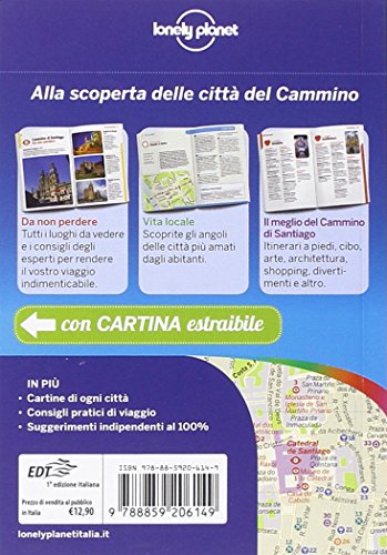 Cammino di Santiago. Con cartina gratuit