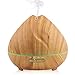 Produktbild Ätherisches Öl Diffusor 400ml, Holzmaserung, Ultraschall-Luftbefeuchter, Automatische Abschaltung, 7-Farben-LED-Licht für Yoga-Schreibtisch