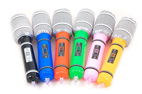 Preisvergleich Produktbild Trendario Aufblasbares Mikrofon 24cm