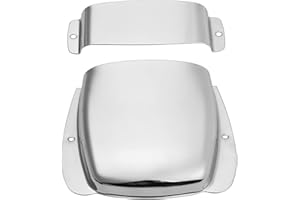 Stop cynkowy Bass Pickup Cover Protector Bridge Cover Plate for Jazz Bass JB Bass Guitar Electric Bass FNHY