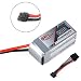 Produktbild GNB 1500mAh Lipo Akku 120C 4S 14,8V mit abnehmbarem Balance Ladekabel für RC Multirotors FPV Racing Drone Quadcopter