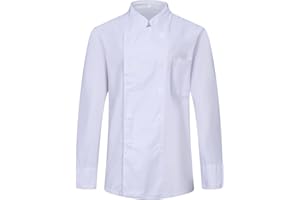 MISEMIYA - Veste de Chef pour Hommes - Veste de Chef pour Hommes - Uniforme d'accueil - Ref.842