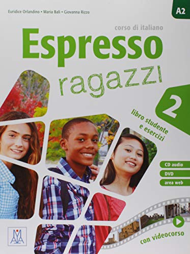 ESPRESSO RAGAZZI 2 AL + CD AUDIO + DVD: Libro studente e esercizi + CD audio + DVD 2: Vol 2