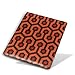 Produktbild itruty Overlook Hotel Carpet Buchumschlag School PU Leather Durable Washable Reusable for Students 9"X 11"Jumbo Lehrbuchs