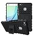 Produktbild Ellitac Duo Layer Handyhülle für Huawei P9 Lite Hülle Case Tasche Handytasche Schutzhülle TPU Case Backcover Bumper mit Ständer Robust Standfunktion Schockabsorption Stoßdämpfung, Schwarz