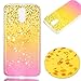 Produktbild Ooboom® Motorola Moto G4/G4 Plus Hülle TPU Silikon Handy Tasche Funkeln Bling Diamant Stoßdämpfung Case Cover Bumper Drop Resistance für Motorola Moto G4/G4 Plus - Sand