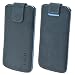 Produktbild Original Suncase® Etui Tasche für | / iPhone 7 PLUS / iPhone 6s PLUS / iPhone 6 PLUS (5.5 Zoll) | Leder Etui Handytasche Ledertasche Schutzhülle Case Hülle *mit Rückzuglasche* pebble-blue