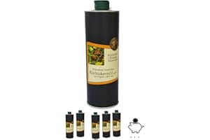 Kürbishof DEIMEL Steiermark/Austria - Aceite de semillas de calabaza 1 x lata de 500ml - Original de Austria - Directo del productor - Ganador del premio anual