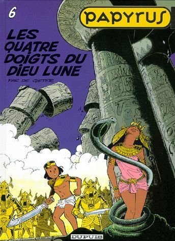 couverture de : LES QUATRE DOIGTS DU DIEU LUNE