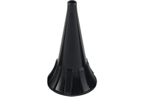 RIESTER Speculum monouso E-Scope, diametro 2.5 mm, nero, confezione da 100 pezzi, 31566