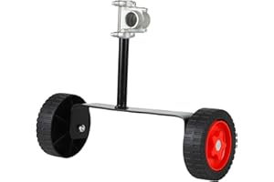 LTLSZRN Decespugliatore Supporto Regolabile Per Tagliabordi Con Ruote,Ruota di Supporto per Tosaerba,Ruota per tagliaerba,Decespugliatore Elettrico Attacco Ruota,Accessorio Per Falciatrice Ruote