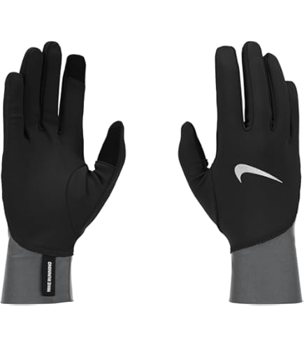nike men's running thermal beanie & glove set
