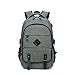 Produktbild Herren Damen schlank Laptop Rucksack 15,6 Zoll Business Rucksack leichte wasserdicht Schulter Notebook Rucksack mit USB-Port (grau schwarz)