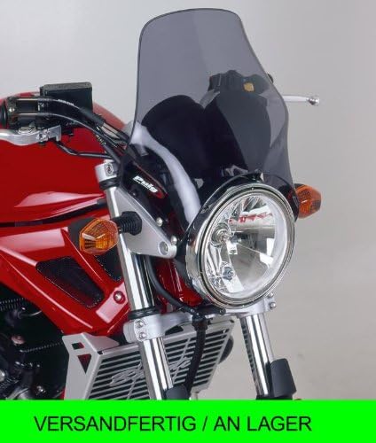 Puig Windscreen Naked Yamaha YBR125CUSTOM 08-13 Honda CG125 slightly toned