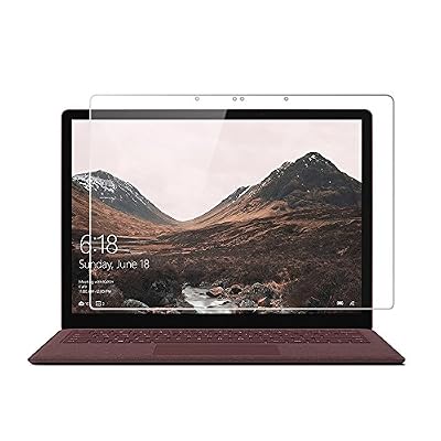 Ecoye Microsoft Surface Laptop Protection Écran en Verre Trempé, 13.5" Protection Ecran pour Surface Laptop Film de Protection en Verre Trempé Film Protecteur pour Surface Laptop