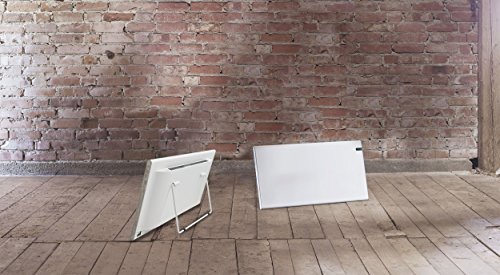 Bendex LUX Wandkonvektor weiß 1400 W 1.4 kW IP24 Energiesparende Die Kombination von Wandmontage und Freistehende für die Wandmontage oder freistehende Anwendung Elektroheizung Heizkörper Teife spritzwasserfest LED-Anzeige integrierte Tag- und Nacht-Temperatur-Kontrolle - 5