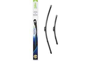 VALEO Silencio Essuie-glace - VF916 - Kit de Balais d'Essuie-glace 600 mm / 400 mm Plats d'Origine de Haute performance, Visibilité Supérieure sur la Route- Avant - Lot de 2 Balais - 577916
