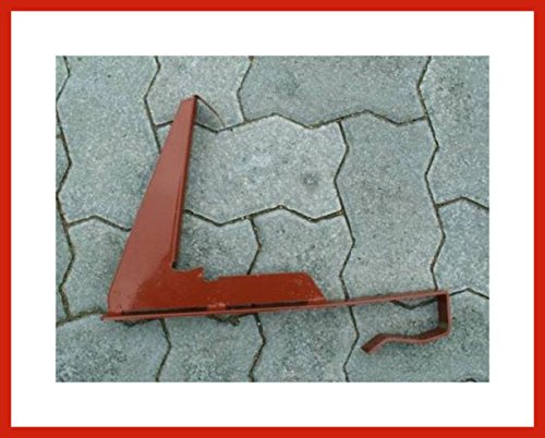 Price comparison product image 1 Universal Snow Guard Grill Support Bar Steel Galvanised in Silver,  Brick Red