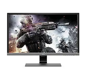 BenQ 28-inch UHD 4K HDR,1ms Response Time Console Gaming Monitor with Free Sync, Brightness Intelligence Plus, HDMI, DP, Built-in Speakers - EL2870U (Black)